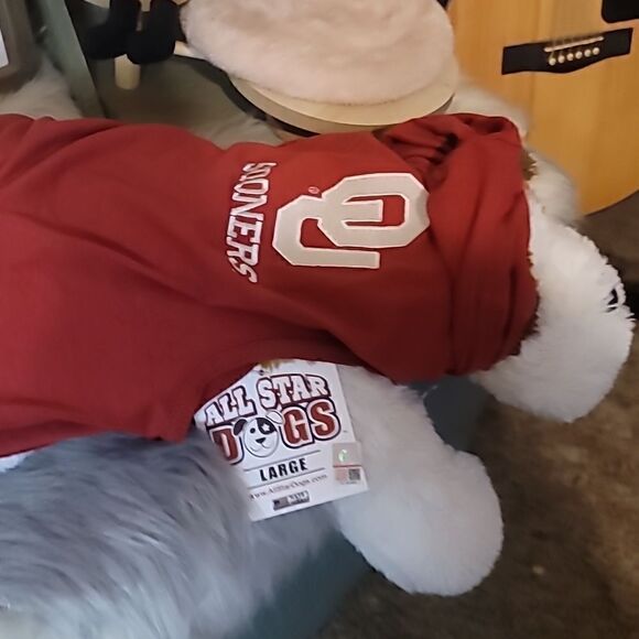All Star Dogs Oklahoma University Shirt Size L - Picture 4 of 5